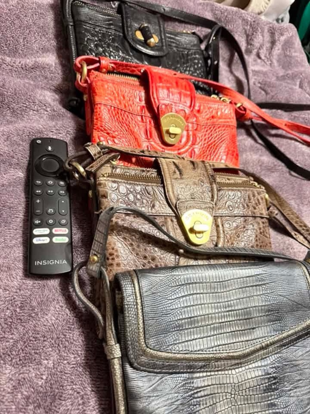 Women’s Crossbody Bag in orange , Brown, Black - Grayblue $125 each pick one